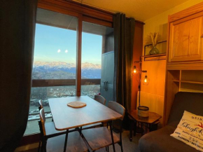 Studio tout confort pied des pistes avec balcon et wifi